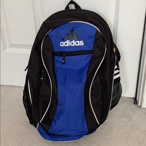 Adidas: Blue Soccer Backpack